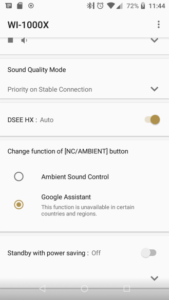 Abilitare il Google Assistant su cuffie Sony