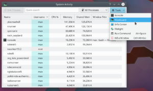 Plasma system monitor tools